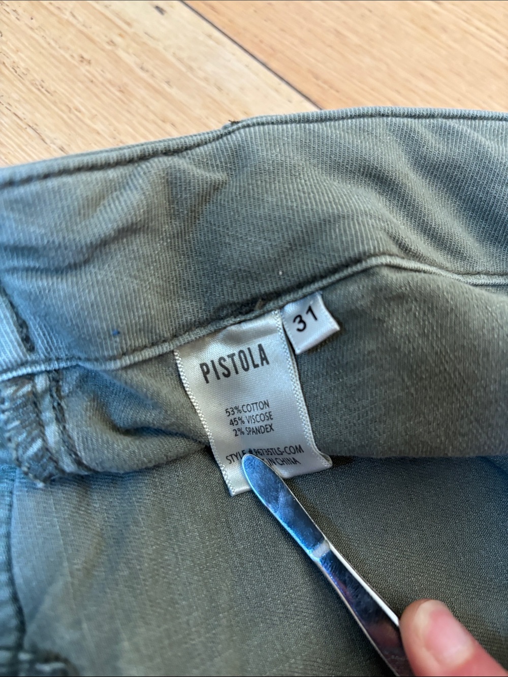 Pistola Utility Pants – Size 31
Green - Picture 7 of 13